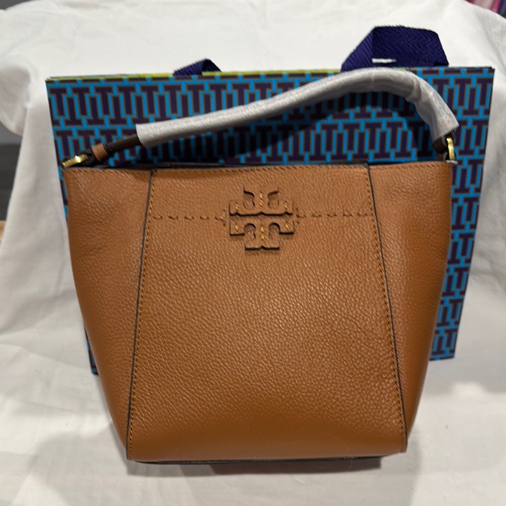 Tory Burch Tan Leather Tote